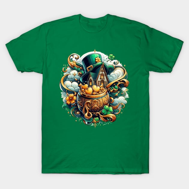 Chapeau de Saint Patrick T-Shirt by YuYu